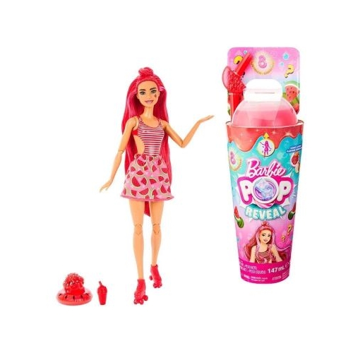 Papusa Barbie watermelon. Barbie Pop reveal