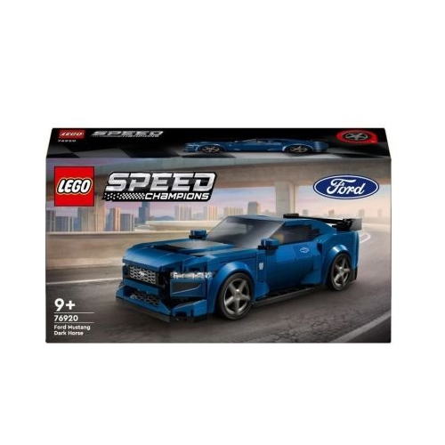 LEGO Speed Champions. Masina sport Ford Mustang Dark Horse 76920 344 piese