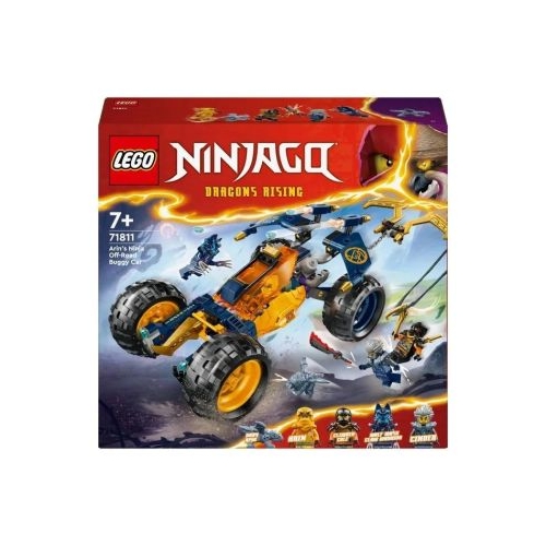 LEGO NINJAGO. Vehiculul de teren ninja al lui Arin 71811 267 piese