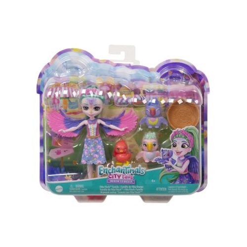 City Tails Main Street familia Filiei Finch Enchantimals