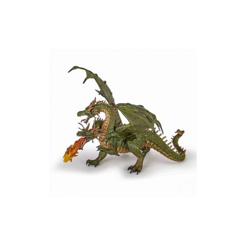 Figurina dragon cu 2 capete Papo