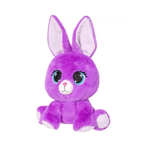 Jucarie de plus Iepuras Mila mov 25 cm
