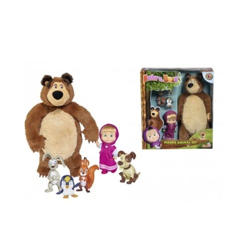 Set papusa Masha si ursul de plus