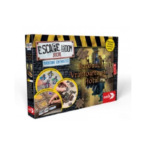 Joc Escape room Aventuri enigmatice in limba romana