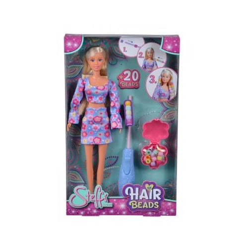 Papusa Steffi hair beads