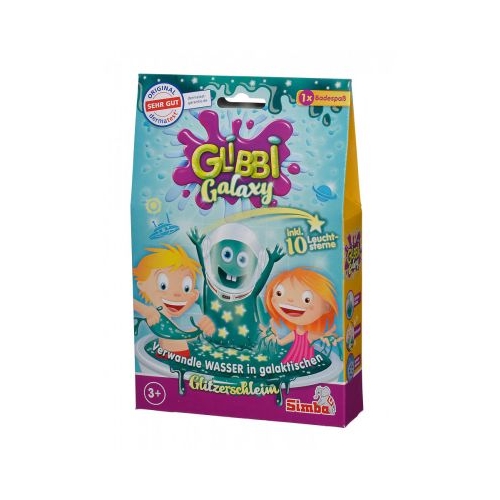 Pudra de baie slime cu sclipici Glibbi Simba