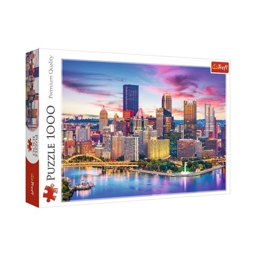 Puzzle 1000 piese Pittsburgh Trefl
