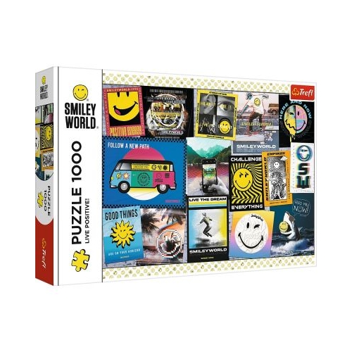 Puzzle 1000 Traieste pozitiv Trefl