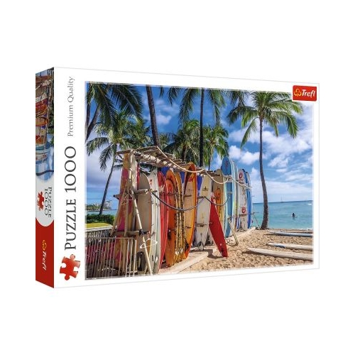 Puzzle 1000 Plaja Waikiki Trefl