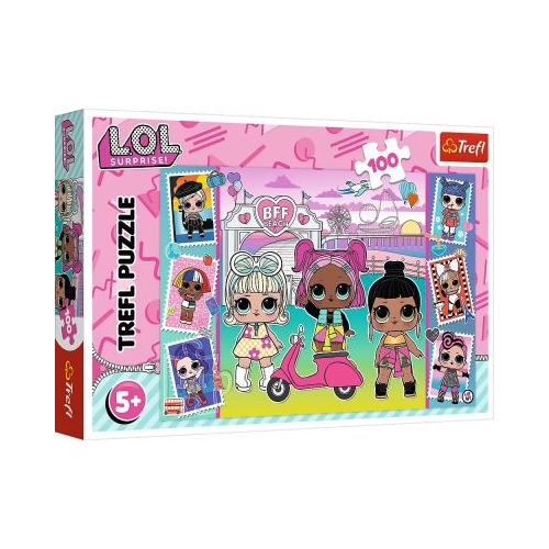 Puzzle 100 Fotografiile papusilor Trefl