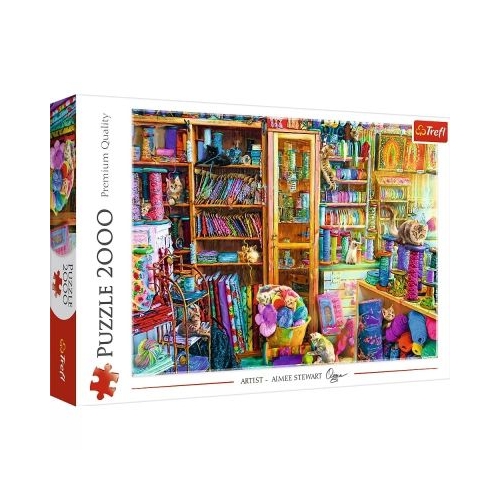 Puzzle 2000 Paradisul pisicutelor Trefl