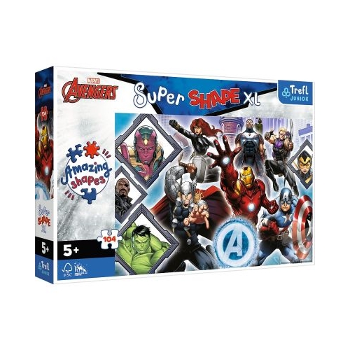 Puzzle Primo Super Shape XXL 104. Avengers Trefl