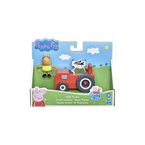 Vehicul cu figurina micul tractor Peppa Pig