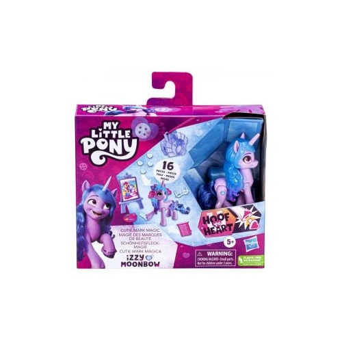 Figurina Izzy Moonbow 7. 5 cm My Little Pony Cutie Mark Magic