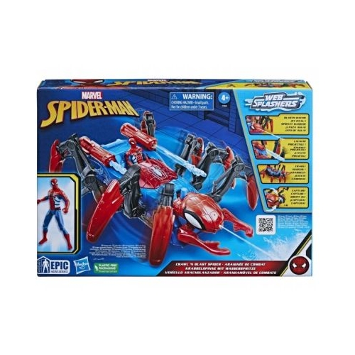 Set de joaca Spiderman Crawl-n-blast