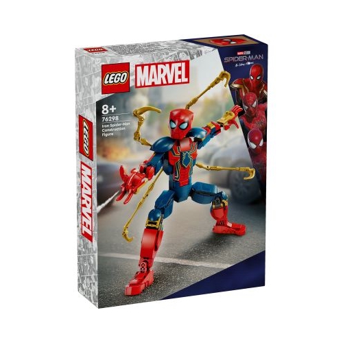 LEGO Marvel Super Heroes. Figurina de constructie Omul-Paianjen de Fier 76298 303 piese