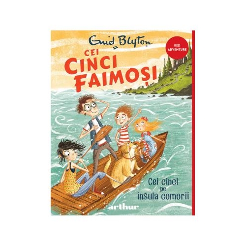 Cei cinci pe insula comorii. Seria Cei cinci faimosi Vol. 1 - Enid Blyton
