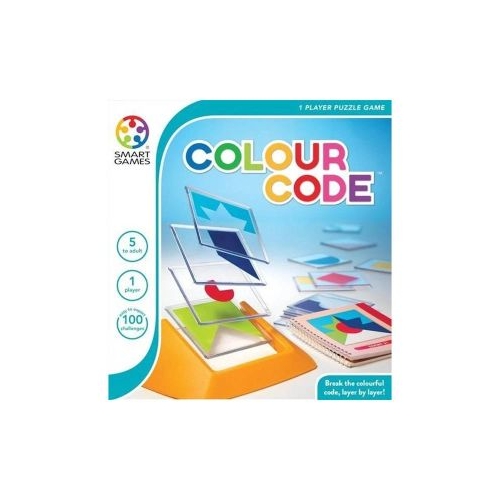 Joc de logica Colour Code cu 100 de provocari limba romana