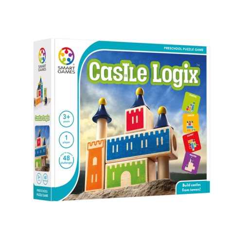 Joc de logica Castle Logix cu 48 de provocari limba romana