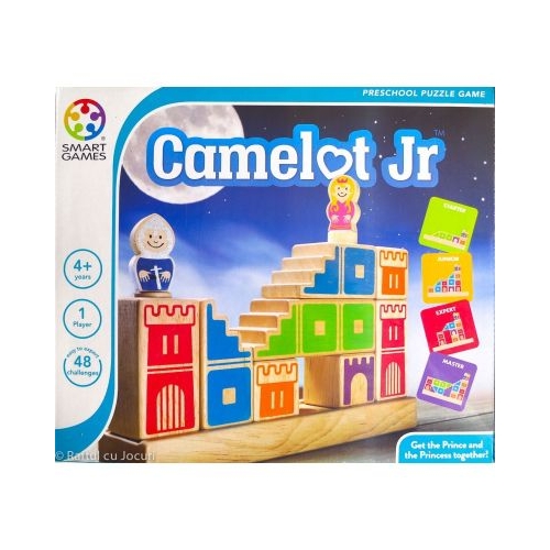 Joc de logica Camelot Jr. cu 48 de provocari editie internationala
