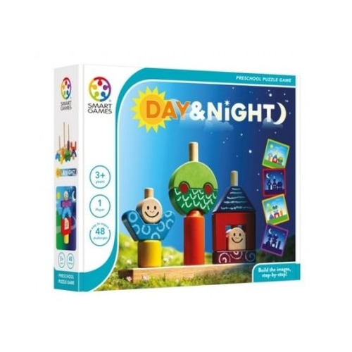 Joc de logica Day and Night cu 48 de provocari limba romana