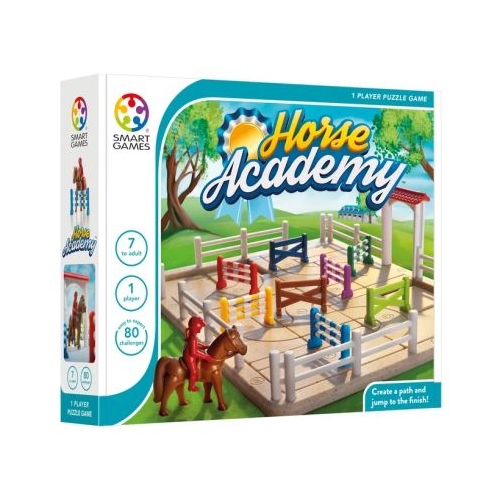 Joc de logica Horse Academy cu 80 de provocari editie internationala