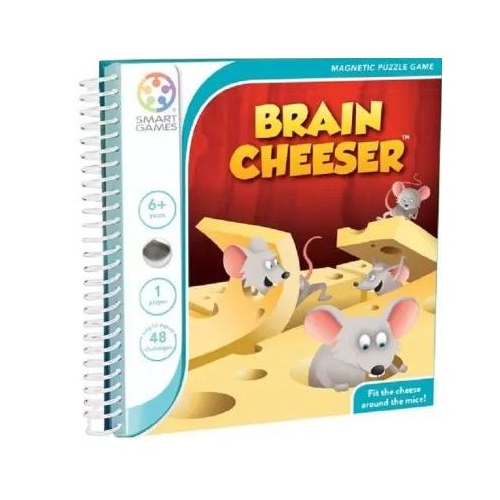 Joc de logica Brain Cheeser cu 48 de provocari limba romana