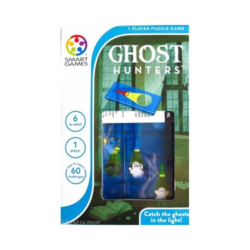 Joc de logica Ghost Hunters cu 60 de provocari editie internationala