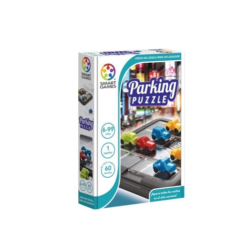 Joc de logica Parking Puzzle cu 60 de provocari limba romana