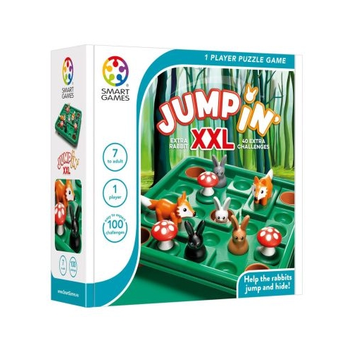 Joc de logica Jumpin XXL cu 100 de provocari limba romana