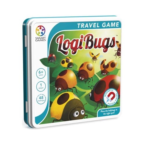 Joc de logica Logibugs cu 48 de provocari editie internationala