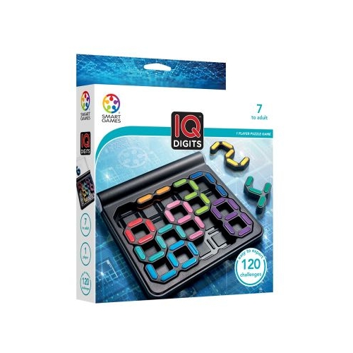Joc de logica IQ Digits cu 120 de provocari editie internationala