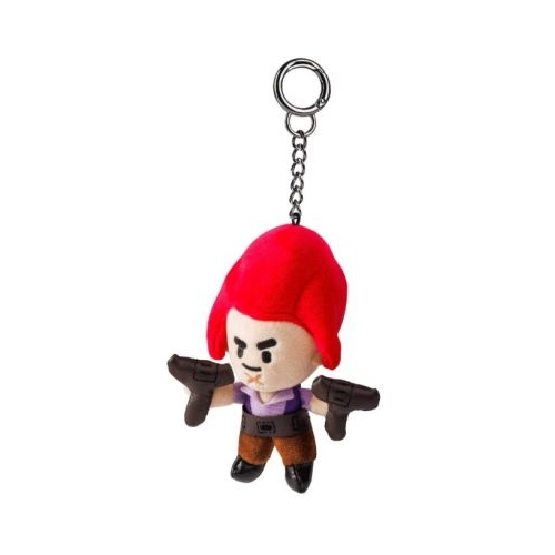 Jucarie de plus cu agatatoare 13 cm Brawl Stars model Colt