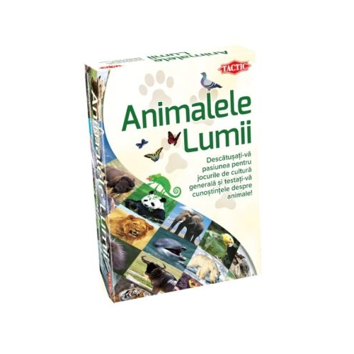 Joc de societate Tactic Animalele lumii