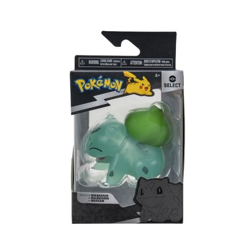 Figurina Select Translucent de actiune 7. 5cm Pokemon Bulbasaur
