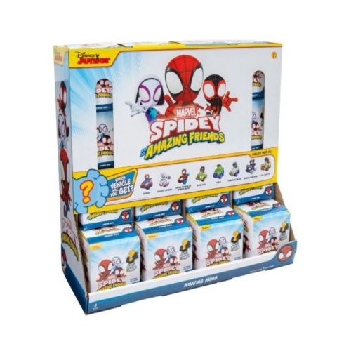 Figurina cu masinuta 5cm Marvel Paienjenel diverse modele