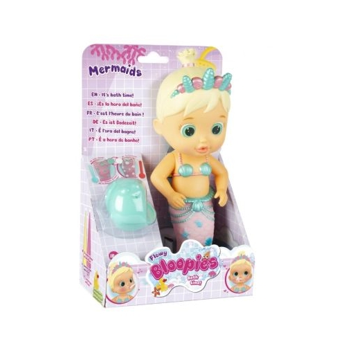 Papusa scafandru sirena 26cm Bloopies Flowy