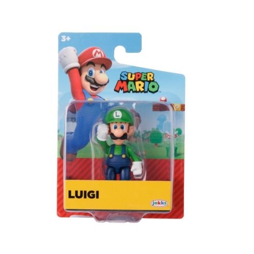 Figurina articulata 6cm Nintendo Mario Standing Luigi