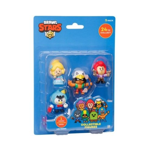 Set 5 figurine Brawl Stars blister Colt Piper Mr. P Bo si o figurina surpriza