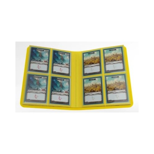 Portofoliu carti Gamegenic galben 8 compartimente