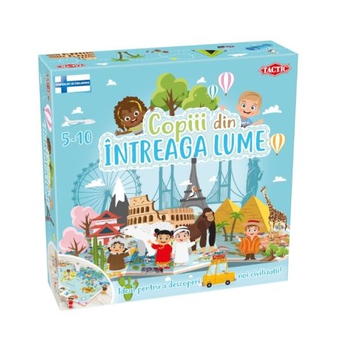Joc de societate Tactic Copiii din intreaga lume