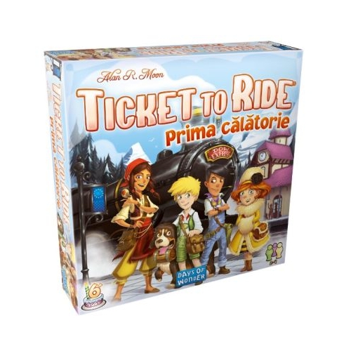 Joc de societate Ticket To Ride Prima Calatorie