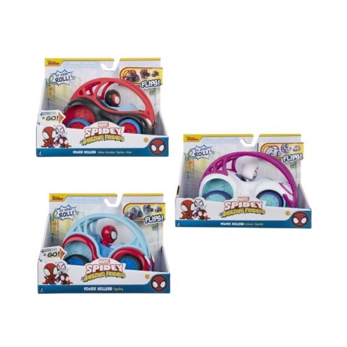 Vehicul de acrobatii cu figurina Marvel Paienjenel