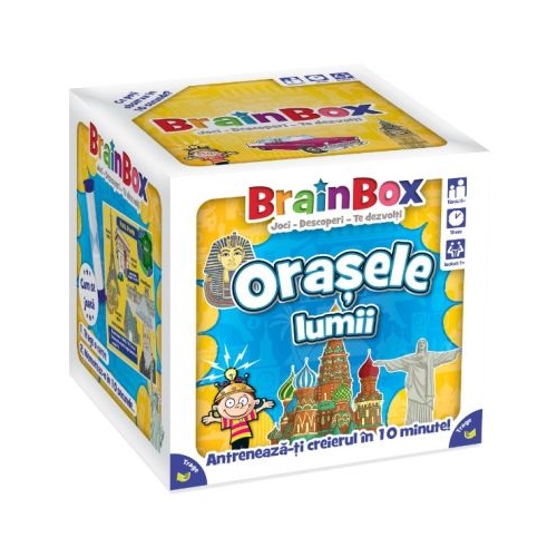 Joc educativ BrainBox Orasele Lumii