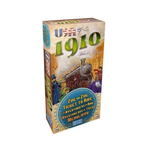Joc de societate Ticket to Ride extensie USA 1910 limba engleza