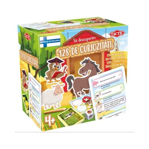 Joc educativ Tactic Sa descoperim 128 de curiozitati
