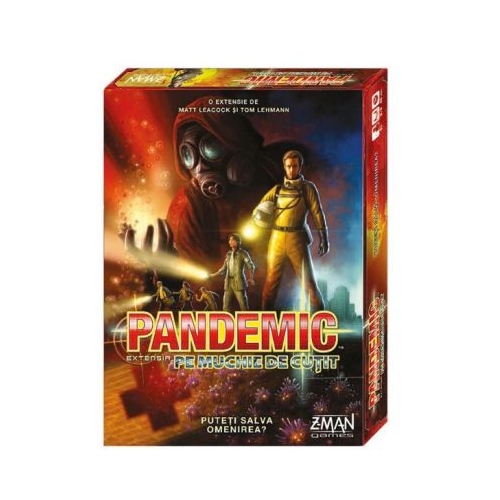 Joc de societate Asmodee extensie Pandemic pe muchie de cutit