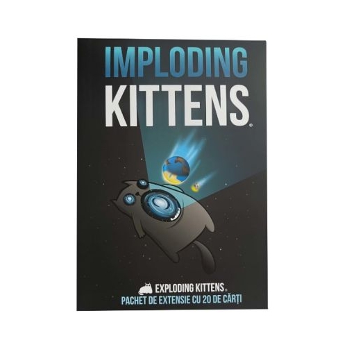 Joc de societate Asmodee Imploding Kittens extensie joc Exploding Kittens limba romana