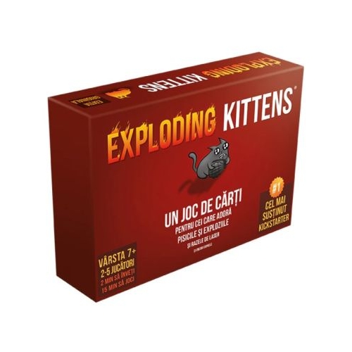 Joc de societate Asmodee Exploding Kittens