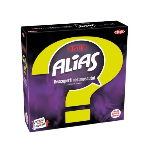 Joc de societate Alias Mistery Descopera necunoscutul